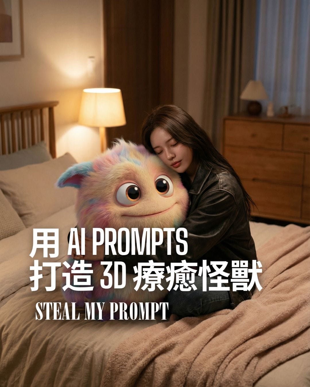 打造專屬自己的3D療癒怪獸